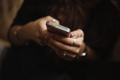 Girl with an Smartphone