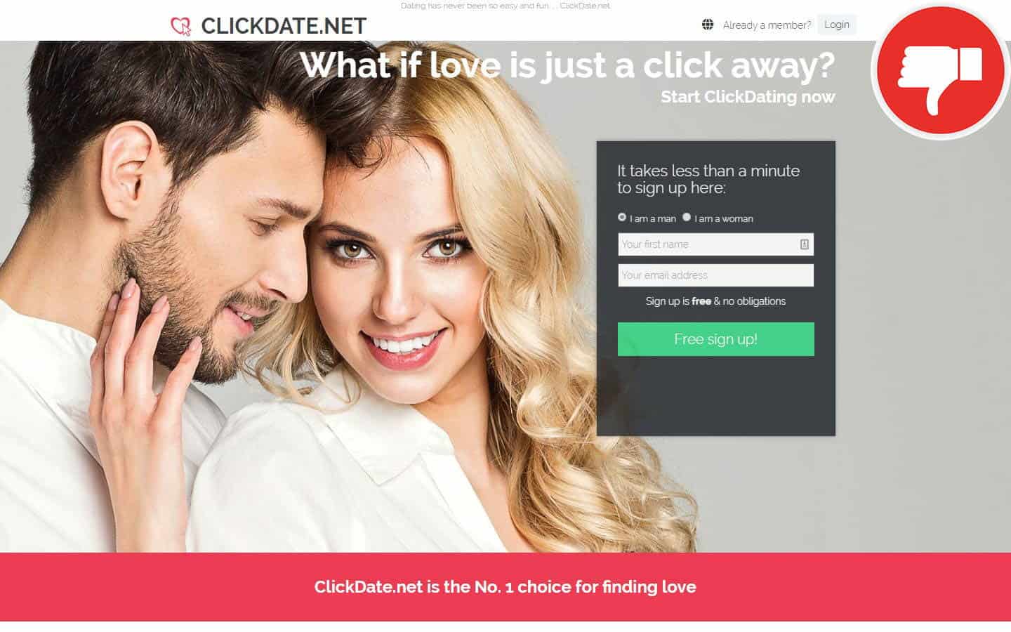 Review: clickdate.net Scam