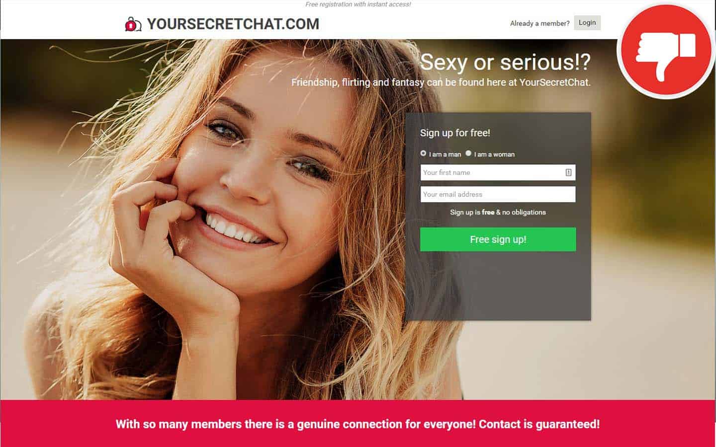 YourSecretChat.com Review Scam