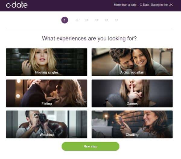C-Date.co.uk - Signup
