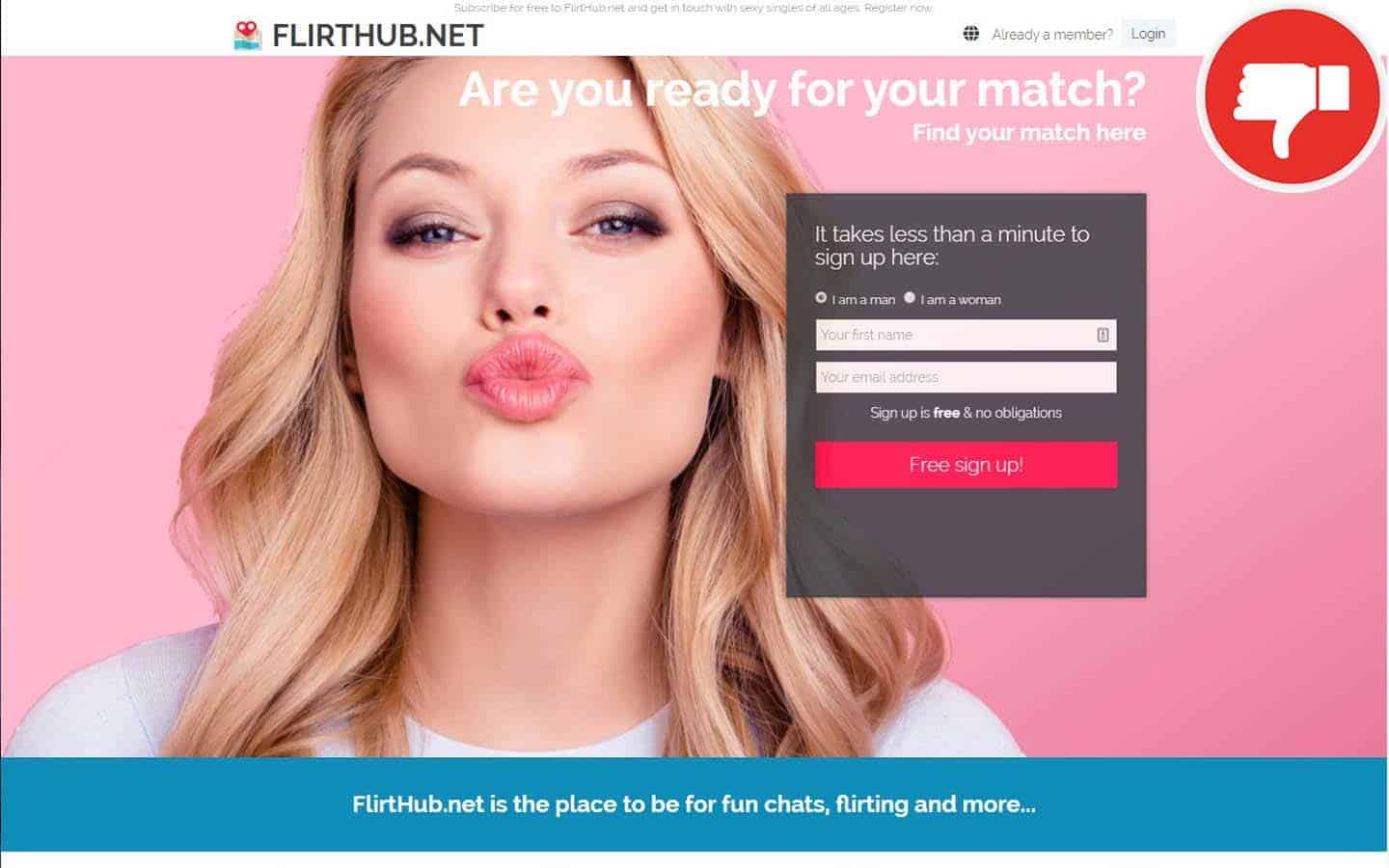 FlirtHub.net Review Scam