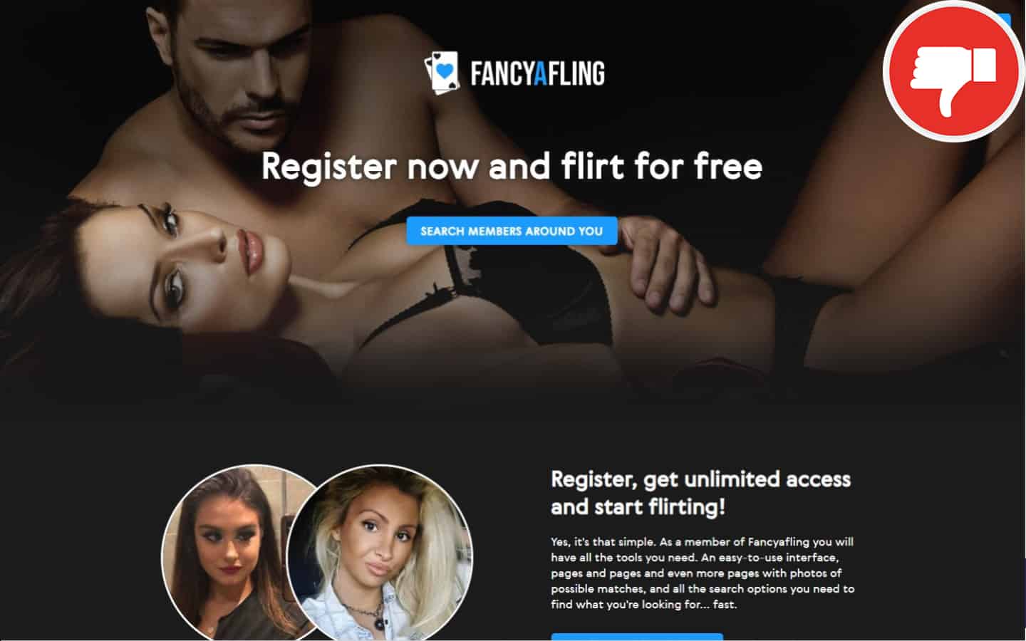 FancyAFling.com review Scam