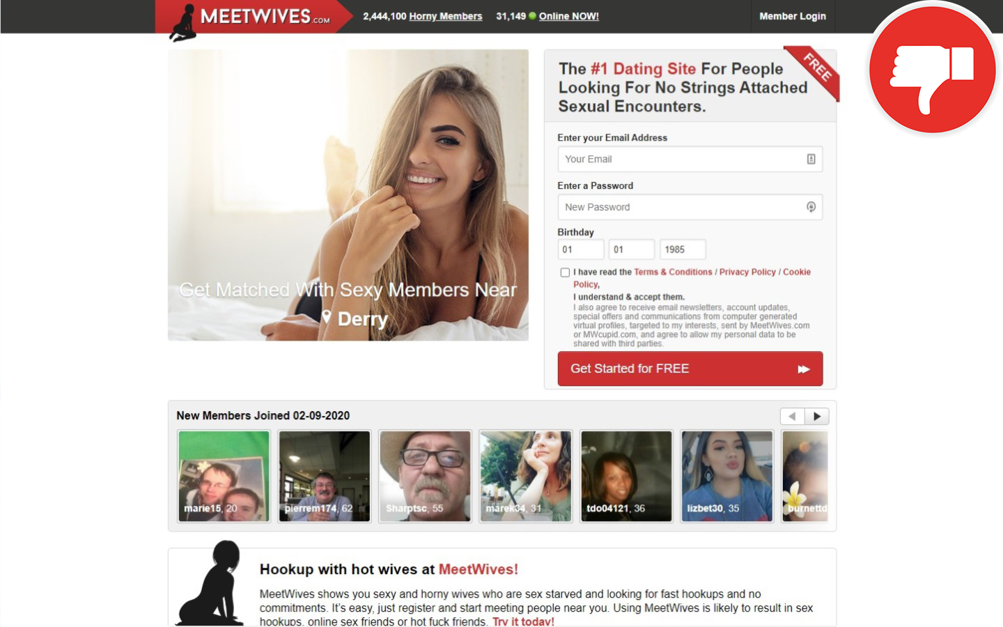 MeetWives.com review Scam