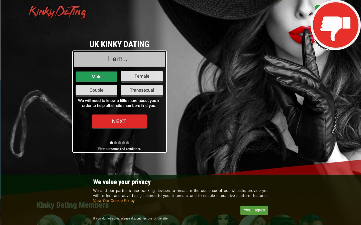 KinkyDating.co.uk review Scam