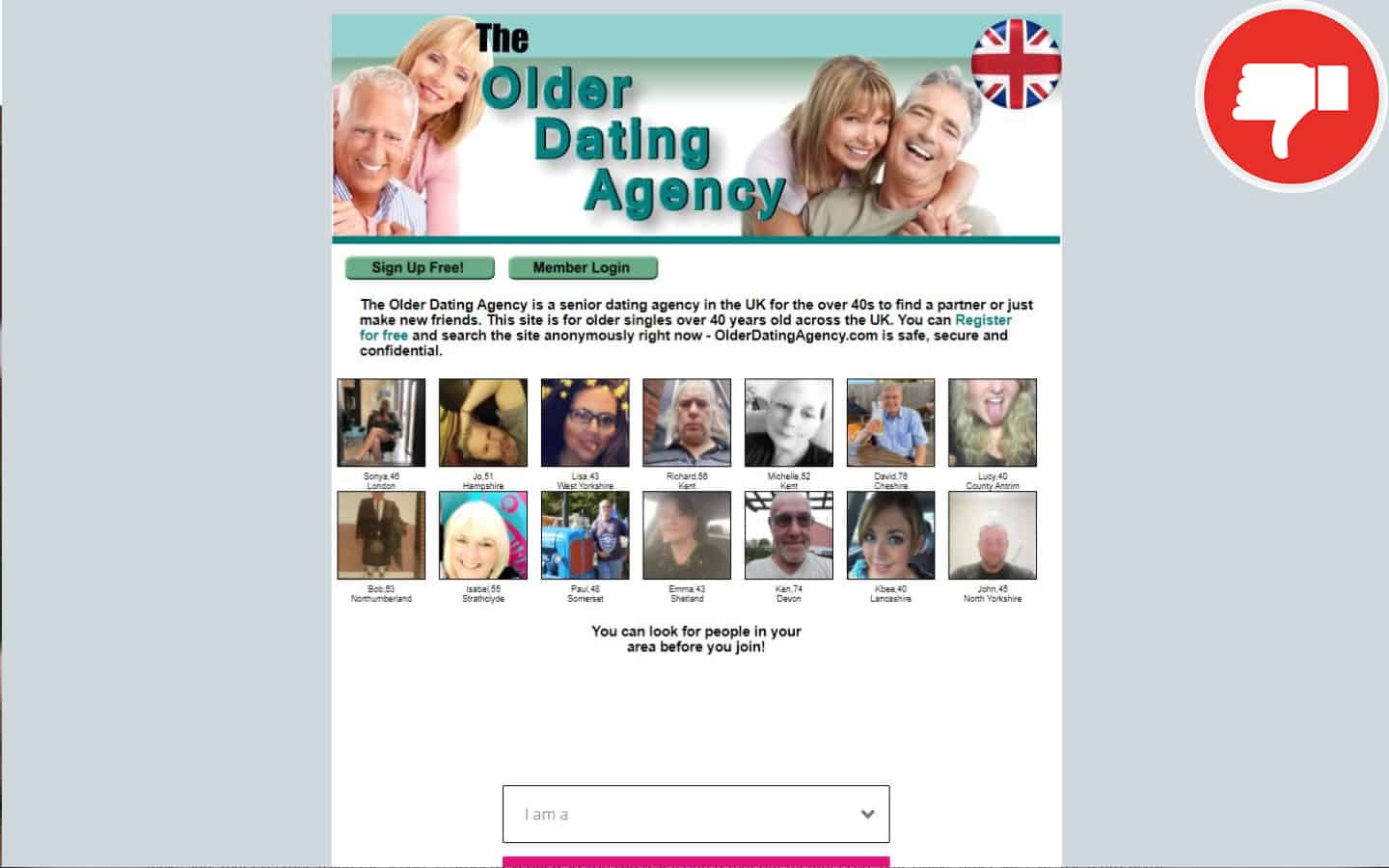OlderDatingAgency.com review Scam