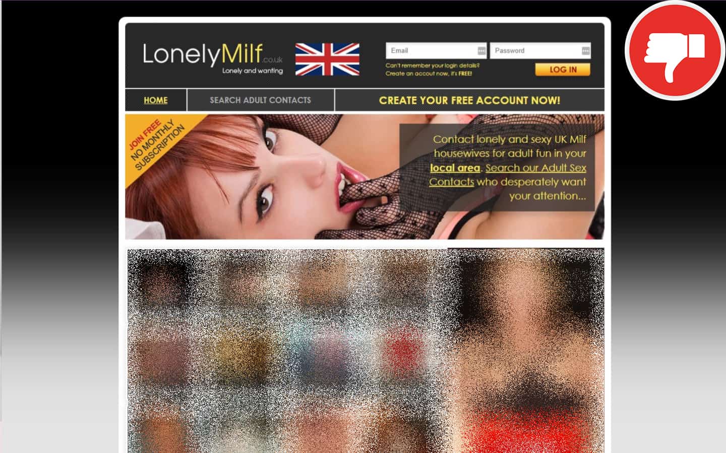 LonelyMilf.co.uk review Scam