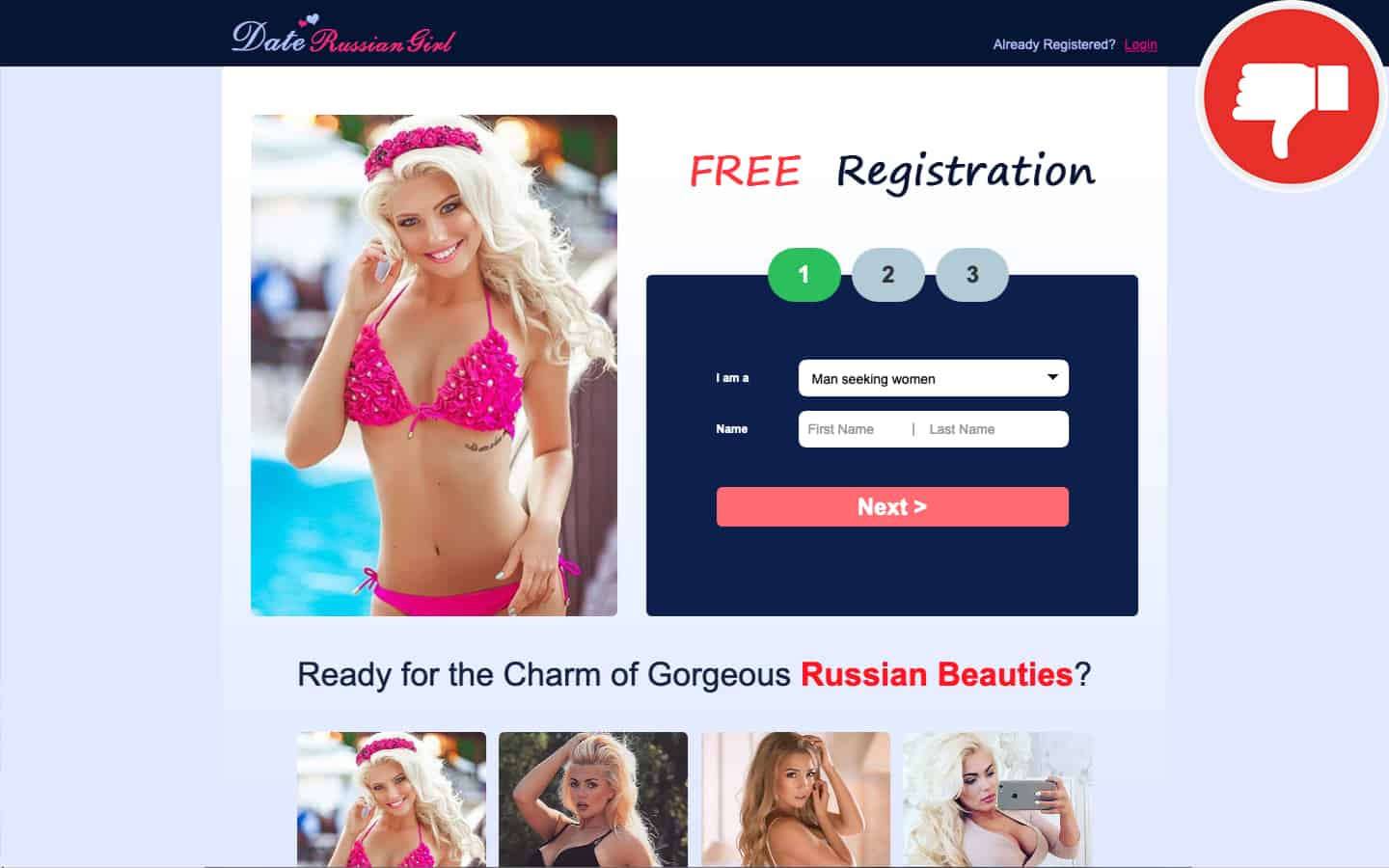 DateRussianGirl.com review Scam