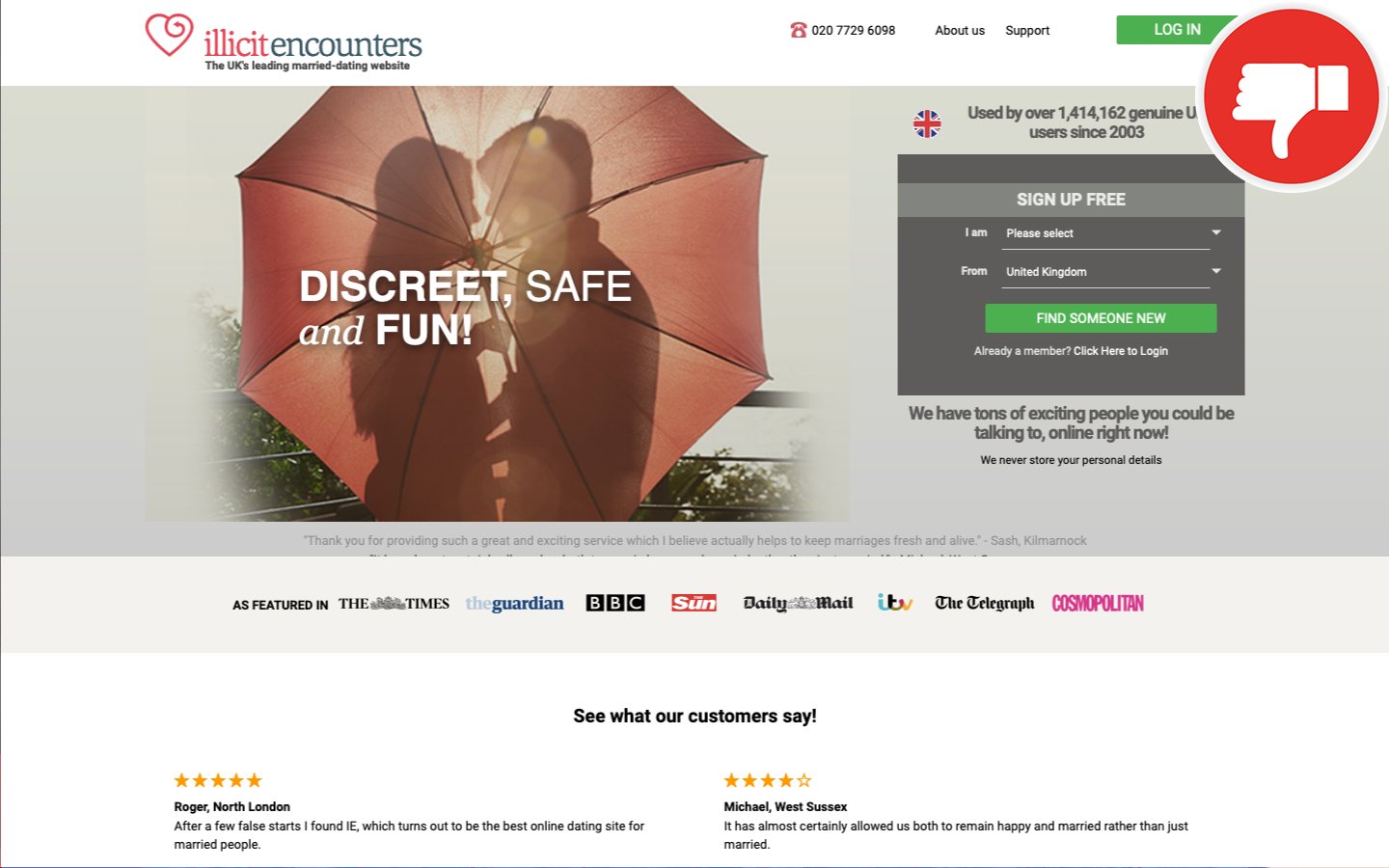 Review IllicitEncounters.com Scam