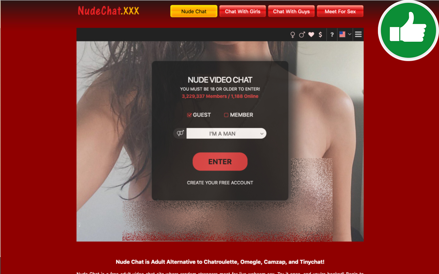 NudeChat.xxx review Scam