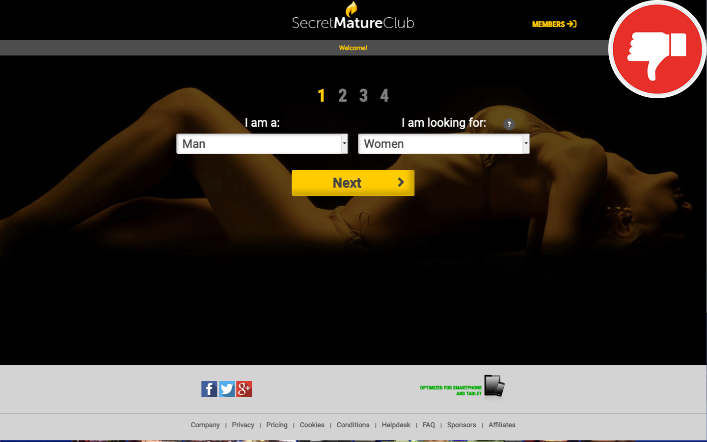 SecretMatureClub.com review Scam
