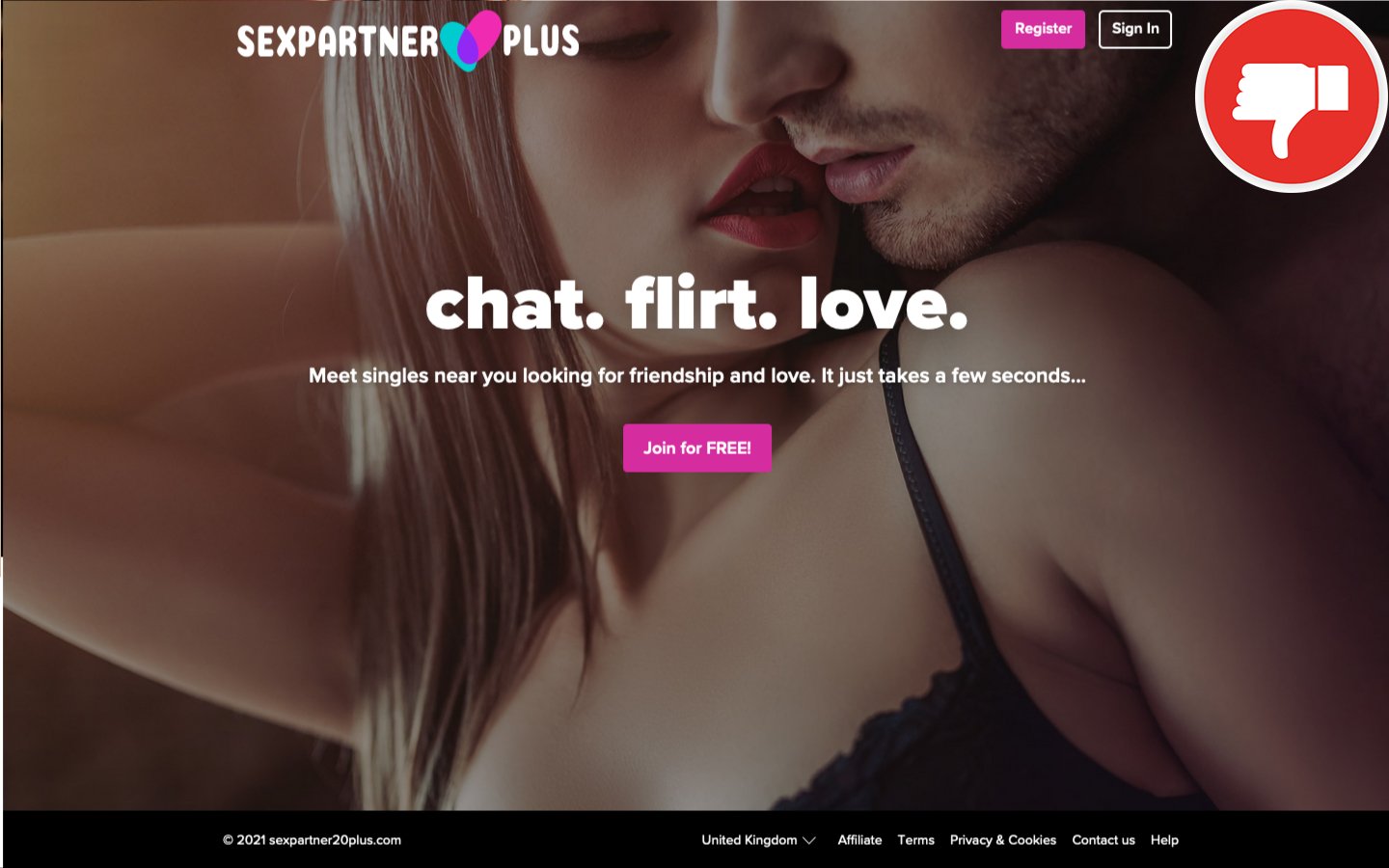 SexPartner20Plus.com review Scam