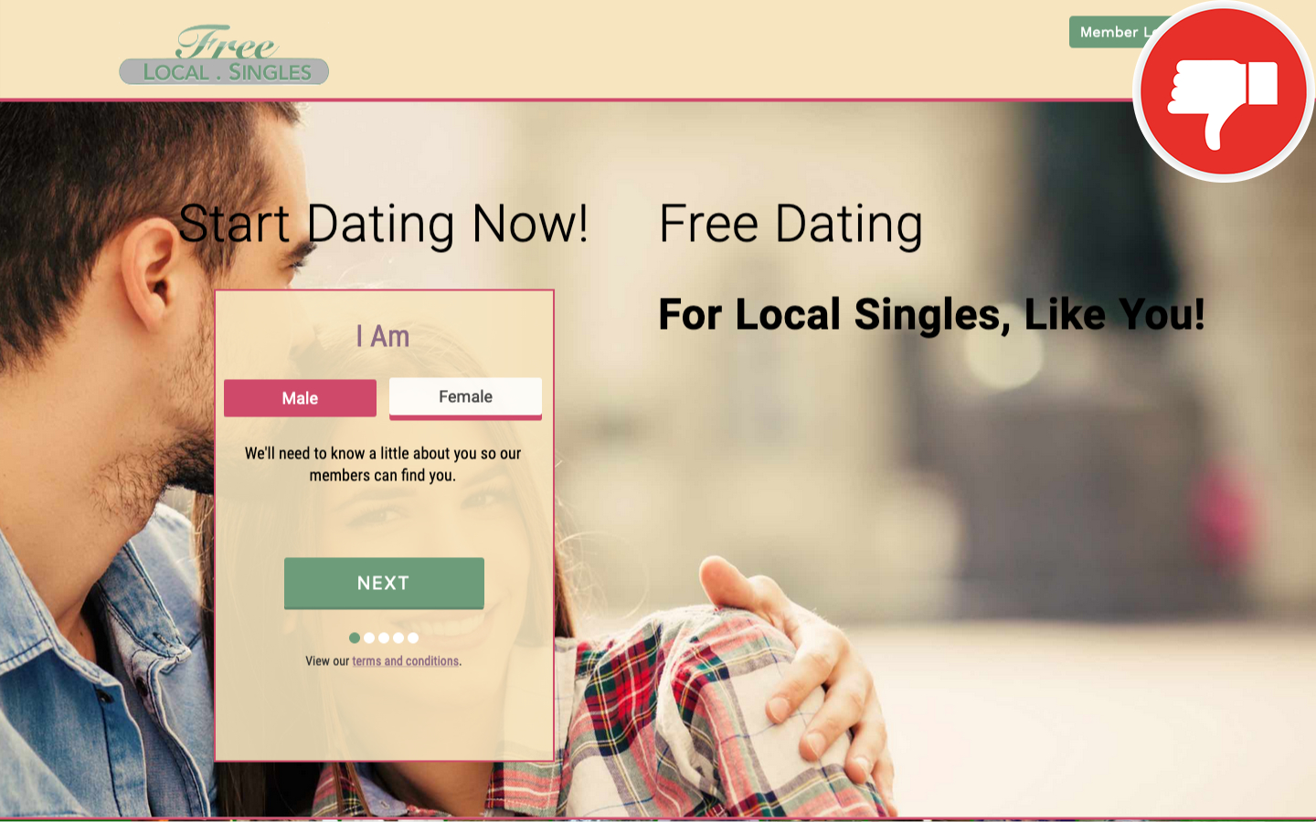 FreeLocal.singles review Scam