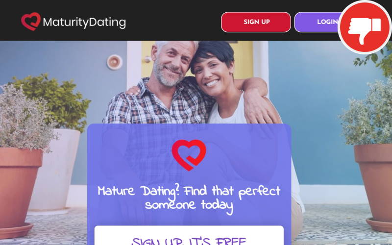 MaturityDating.co.uk review Scam