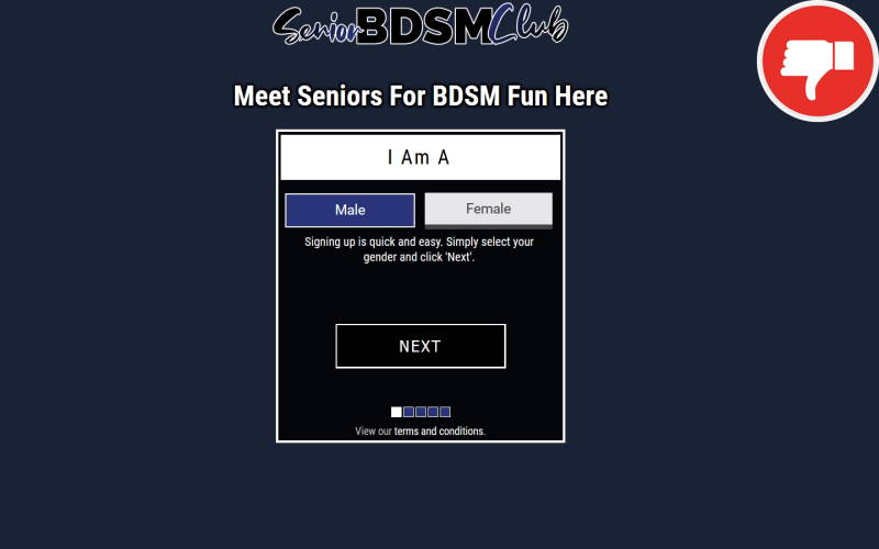 SeniorBDSM.club review Scam