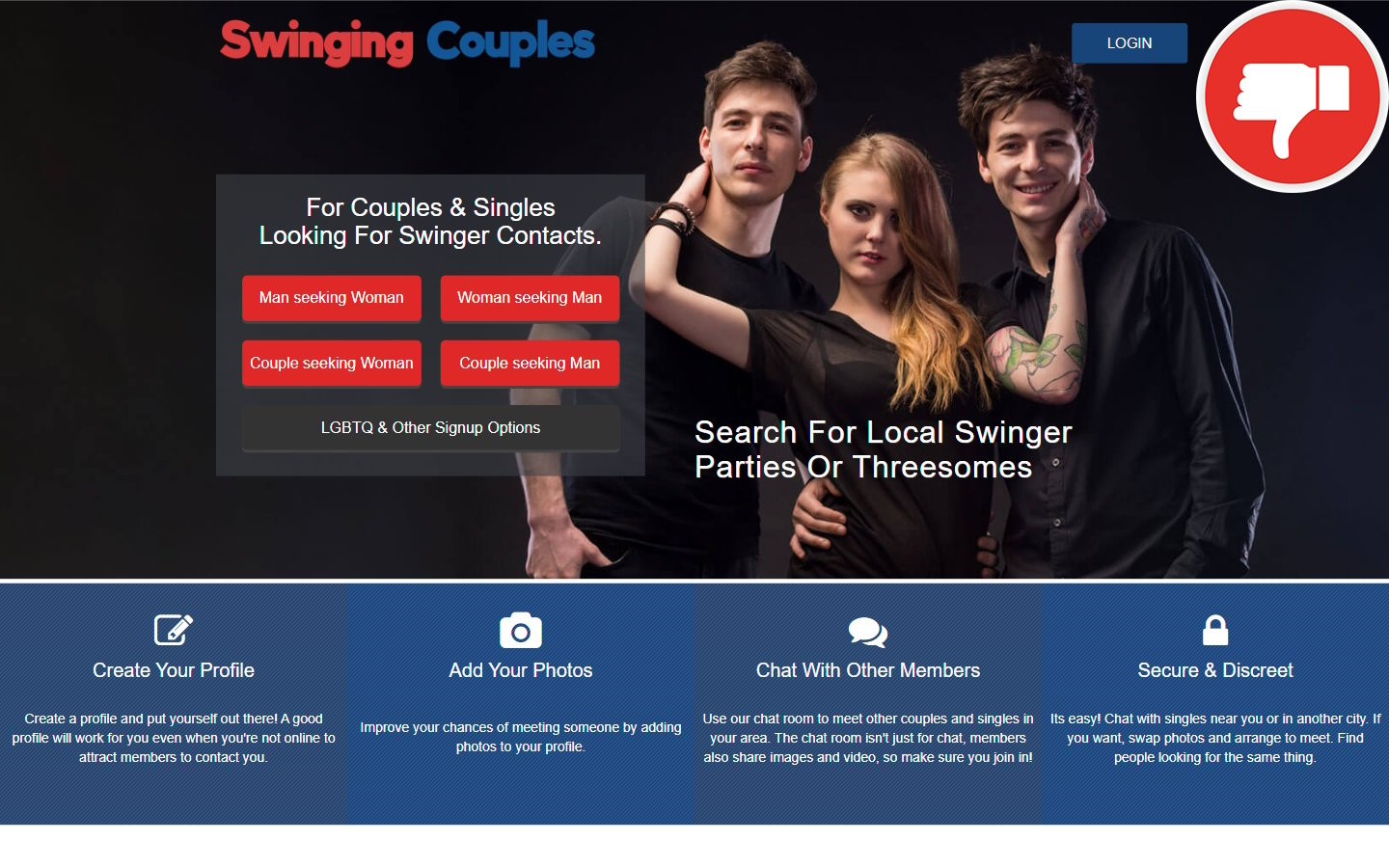 Review Swinging-Couples.com Scam
