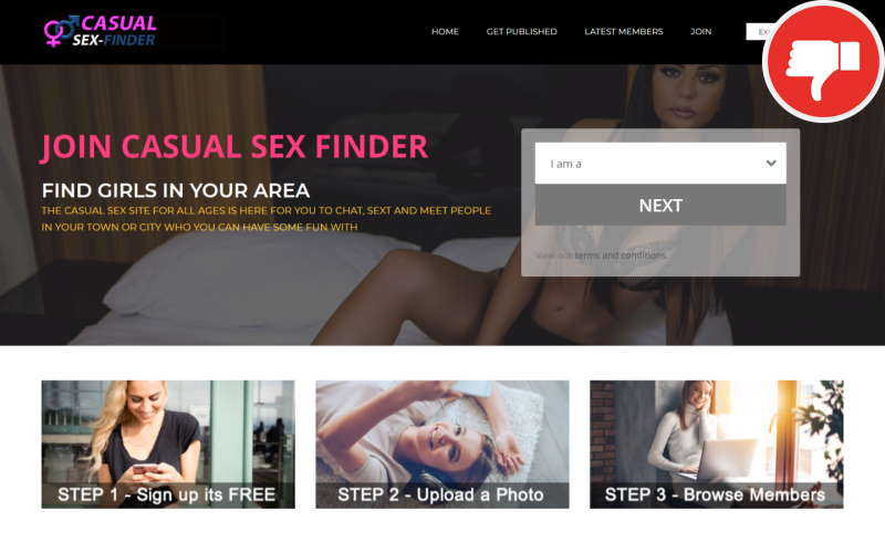 Casual-Sex-Finder.co.uk review Scam