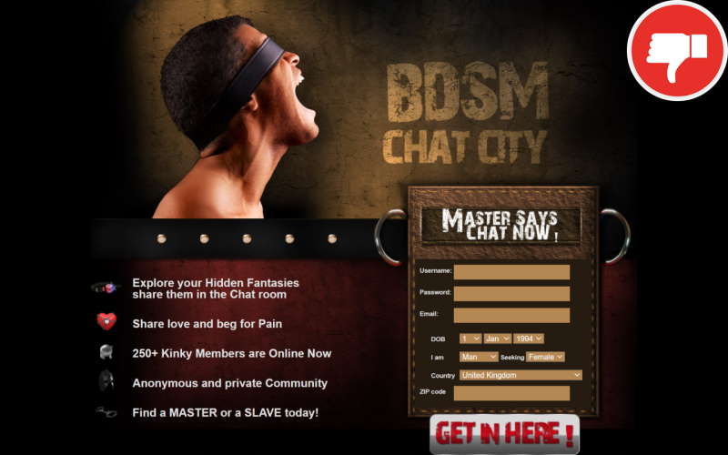Review BDSMChatCity.net Subscription Rip Off