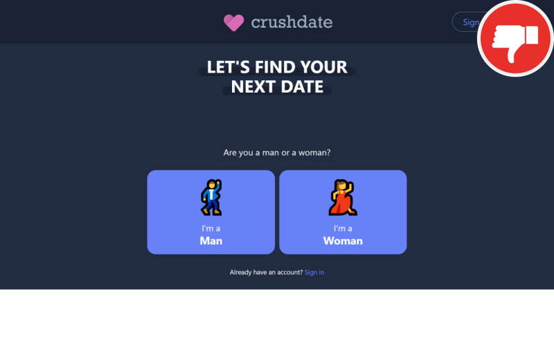 Review CrushDate.me Fake Chat Subscription Rip Off
