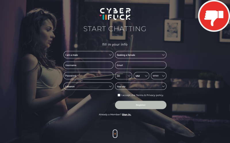 Cyber-Fuck.com review Scam