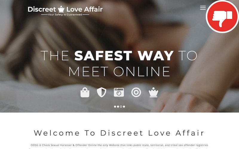 Review DiscreetLoveAffair.com Scam