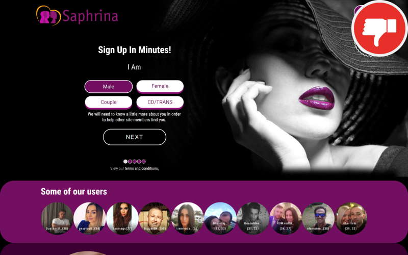 Saphrina.com review Scam