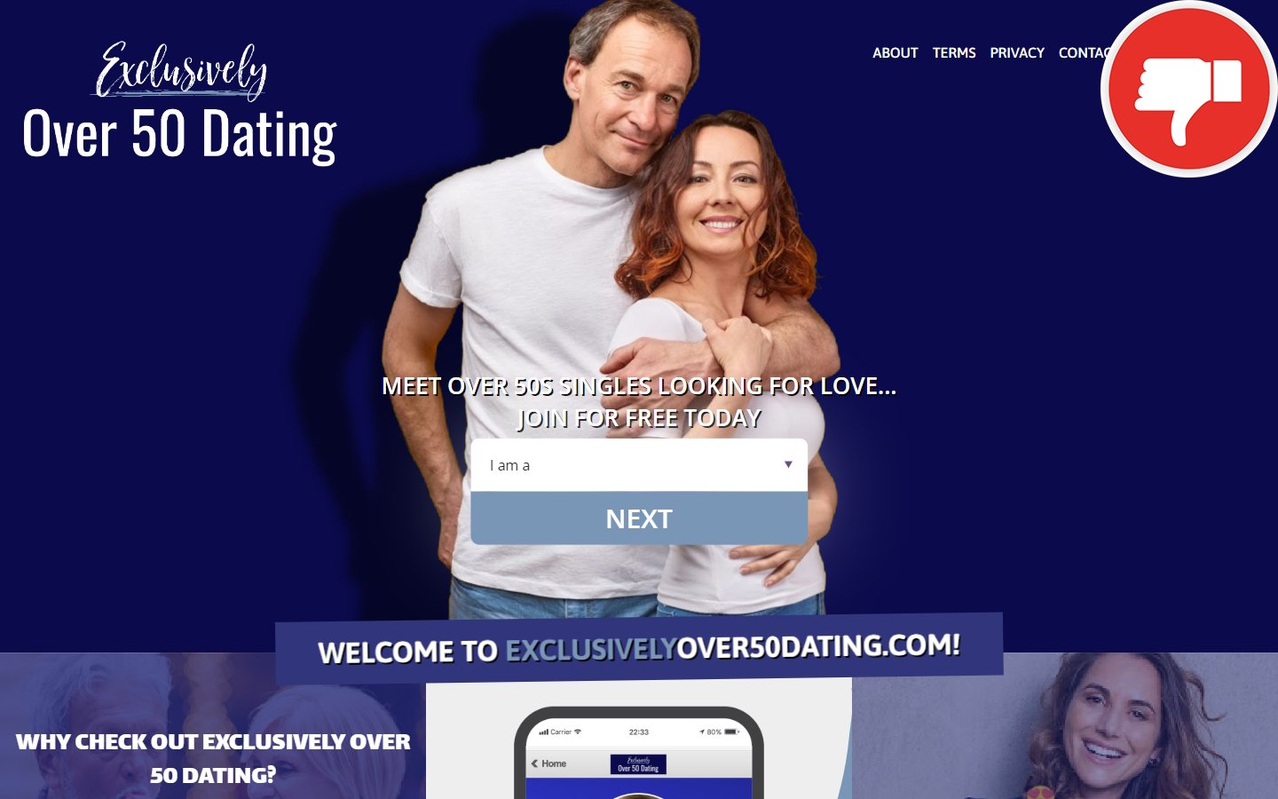 Review ExclusivelyOver50Dating.com Scam