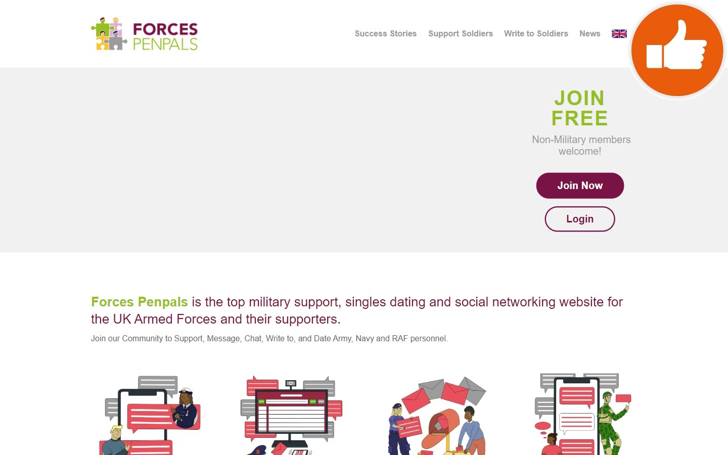 ForcesPenPals.net review