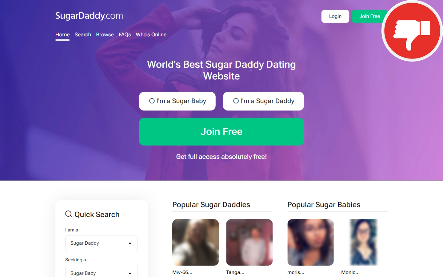 Review SugarDaddy.com Scam