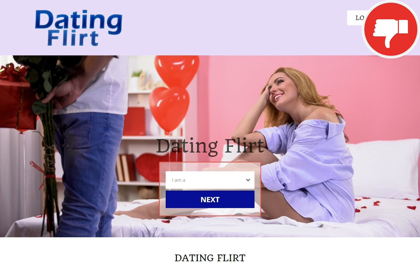 Review DatingFlirt.co.uk Scam