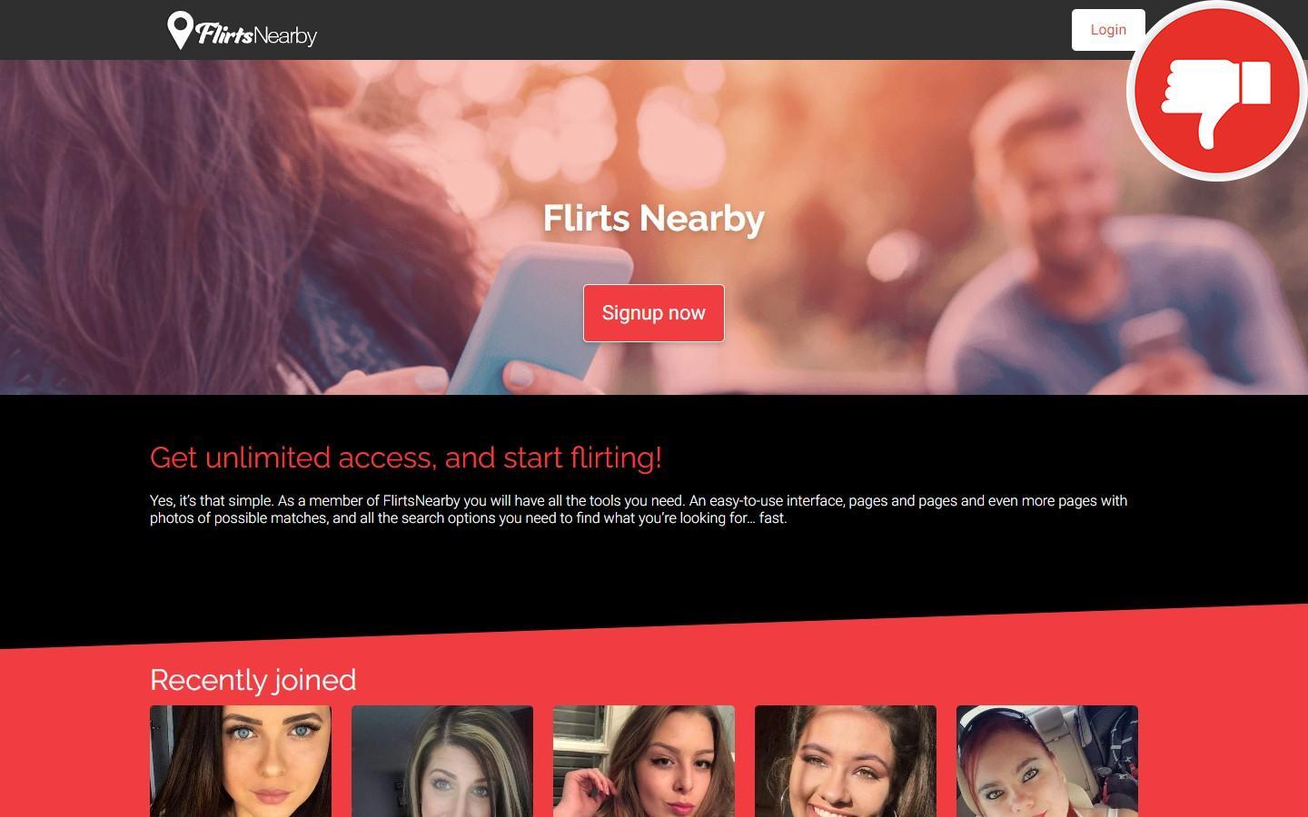 FlirtsNearby.co.uk review