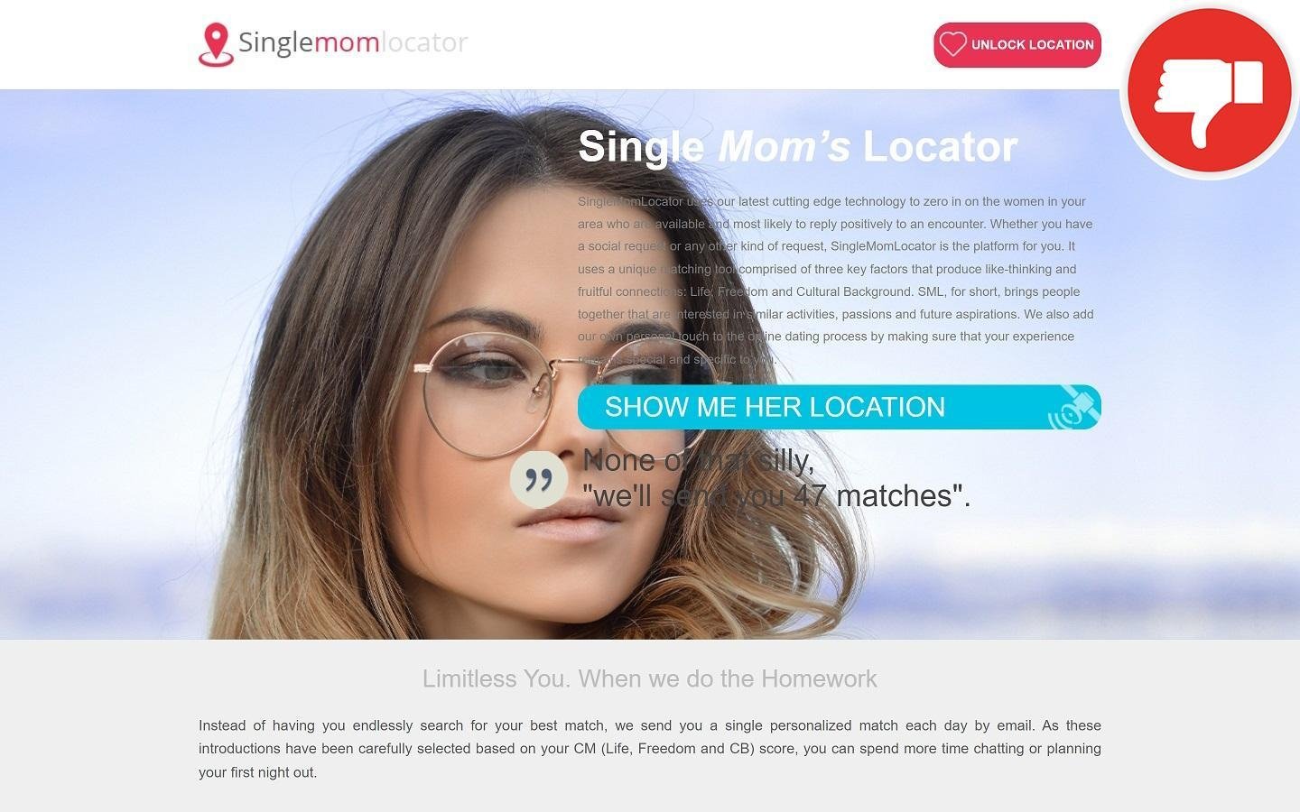 Review SingleMomLocator.com Scam